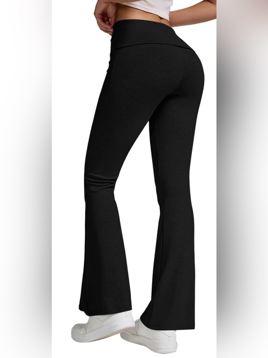 ZFLM Pants - NWT Black High Waisted Flare Leggings Yoga Pants Bootcut Activewear | Size S